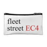 fleet  street  Cosmetic Bag