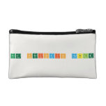 the periodic table  Cosmetic Bag