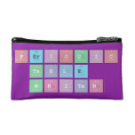 Periodic
 Table
 Writer  Cosmetic Bag