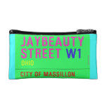 JayBeauty Street  Cosmetic Bag