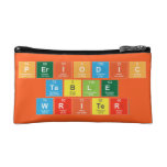 Periodic
 Table
 Writer  Cosmetic Bag