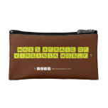 WHO'S AFRAID OF
 VIRGINIA WOOLF ?
   Cosmetic Bag