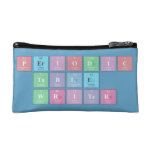 Periodic
 Table
 Writer  Cosmetic Bag