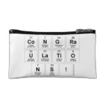 congra
 ulatio
 ns!  Cosmetic Bag