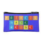 Periodic
 Table
 Writer  Cosmetic Bag