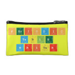 Periodic
 Table
 Writer  Cosmetic Bag