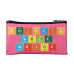 Periodic
 Table
 Writer  Cosmetic Bag