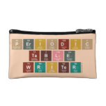 Periodic
 Table
 Writer  Cosmetic Bag