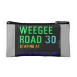 Weegee Road  Cosmetic Bag