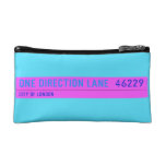 One Direction Lane   Cosmetic Bag