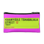 Khanyisile Tshabalala Street  Cosmetic Bag