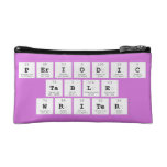 Periodic
 Table
 Writer  Cosmetic Bag