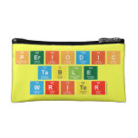 Periodic
 Table
 Writer  Cosmetic Bag