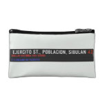  Ejercito st., poblacion, sibulan  Cosmetic Bag