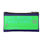 Capri Mickens  Swagg Street  Cosmetic Bag