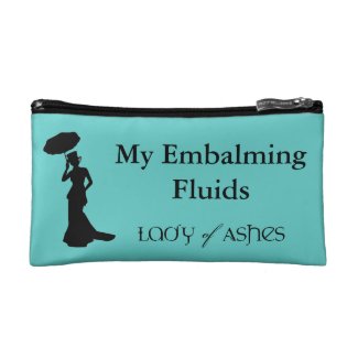 Cosmetic Bag, Lady of Ashes - Embalming Fluid Cosmetic Bag