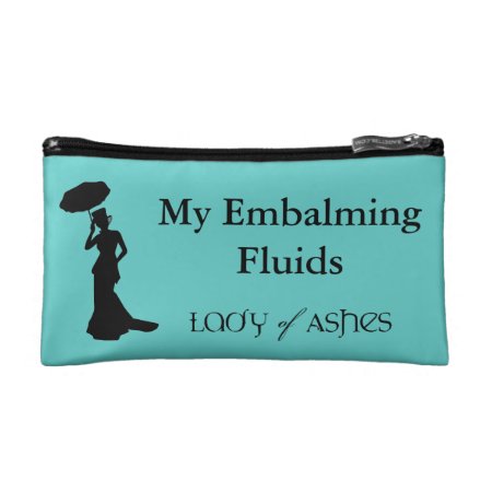 Cosmetic Bag, Lady Of Ashes - Embalming Fluid Cosmetic Bag