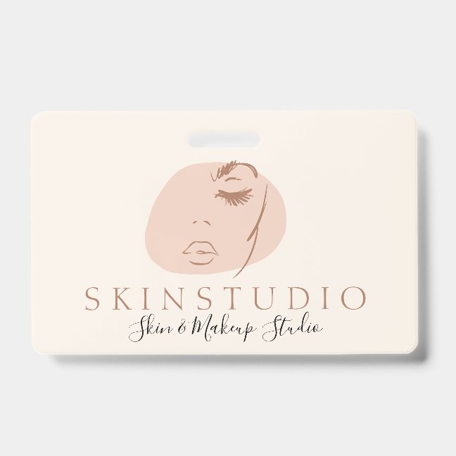 Cosmetic Clinic Employee Identification Badge