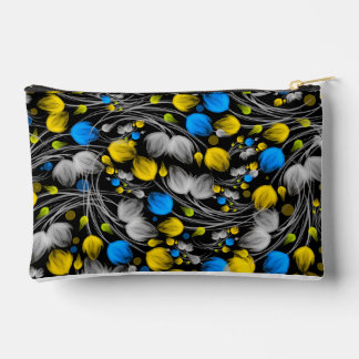 Cosmetic & Toiletry Bags With Floral 