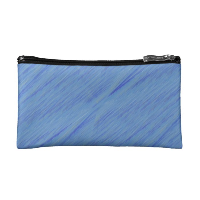 Cosmetics bag “diagonal” blue cosmetics bags