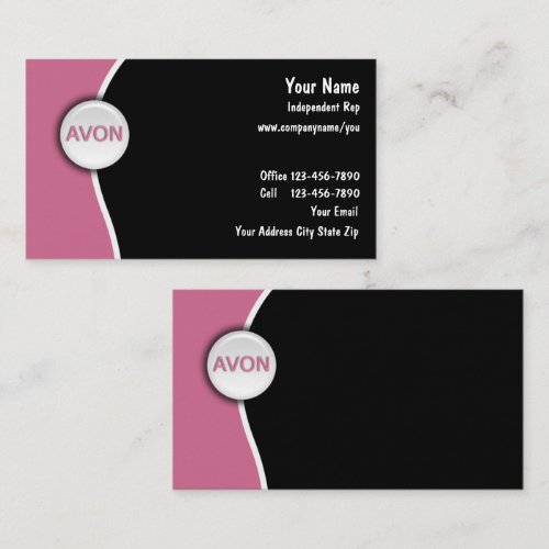 Cosmetics Business Cards