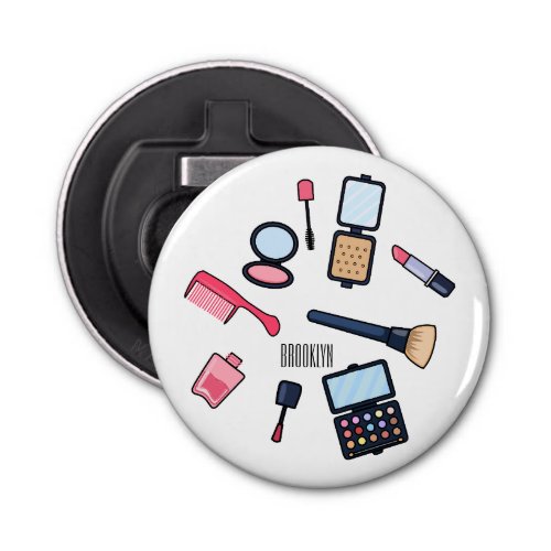 Cosmetics  make_up cartoon illustration bottle opener