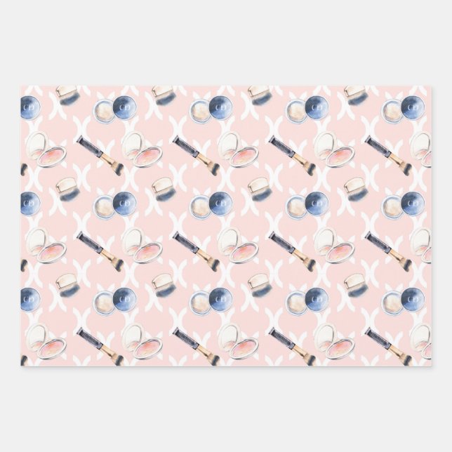 Cosmetics & Perfume  Wrapping Paper Sheets (Front)