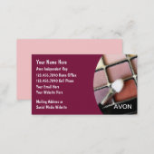 Cosmetics Rep Business Cards (Front/Back)