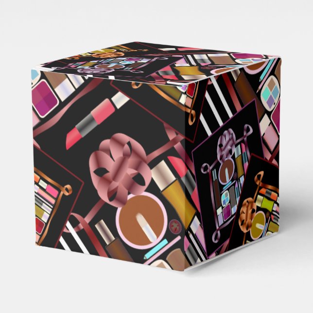 Cosmetics set favor boxes (Front Side)