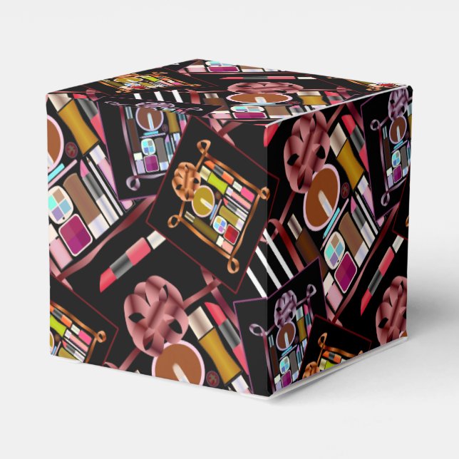 Cosmetics set favor boxes (Back Side)