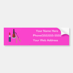 Cosmetologist Business advertisment Bumper Sticker