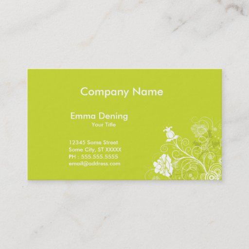 Customizable Fashion Businesscard Business Card Templates