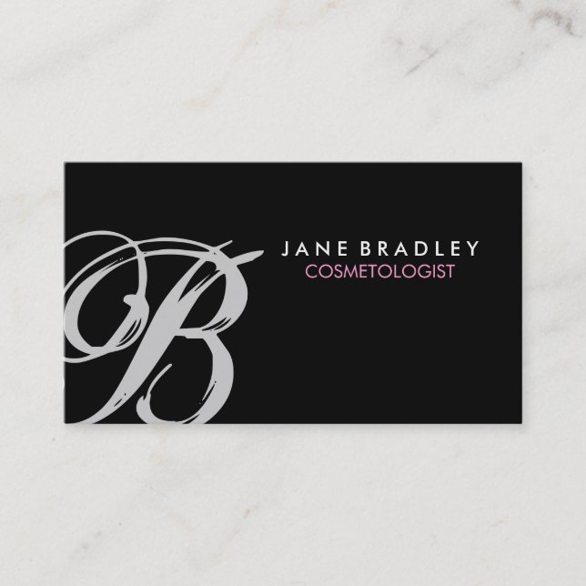 Cosmetologist - Business Cards (Front)