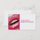 Cosmetologist Cosmetology Make-Up Artist Elegant Business Card (Front/Back)