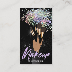 Cosmetologist Makeup Artist - Beauty Salon MUA Business Card