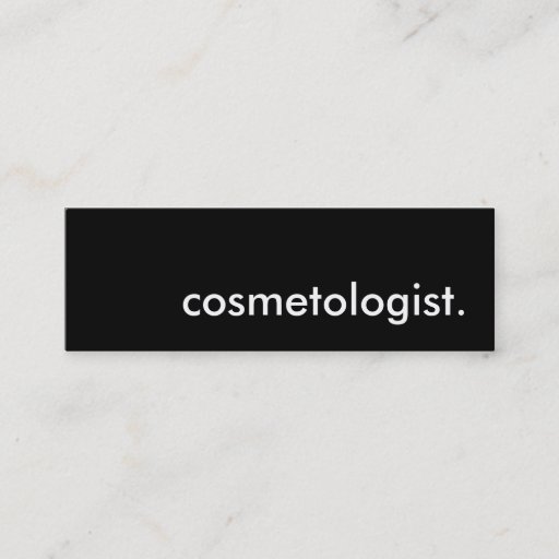 Customizable cosmetologist. business card templates