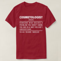 Cosmetologist Noun Cosmetic Aesthetician Worker