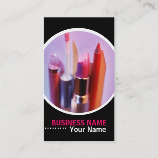 Customizable Cosmetologist Business Cards