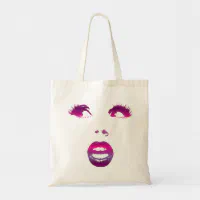 Minimalist elegant unique modern plain tote bag