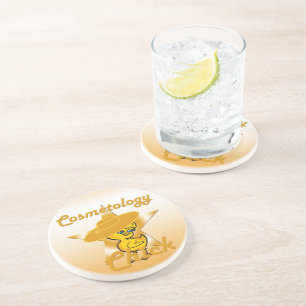 Cosmetology Chick #10 Sandstone Coaster