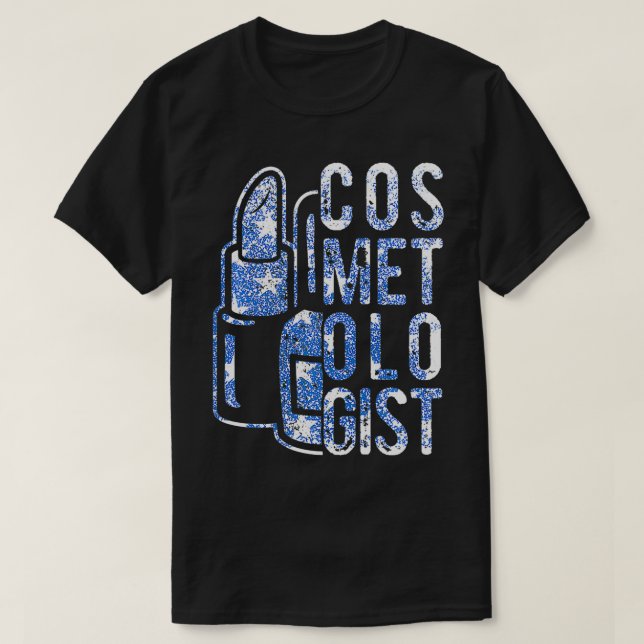 Cosmetology Graduate Licensed Cosmetologist  T-Shirt (Design Front)