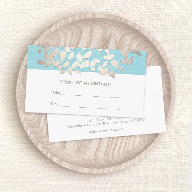 Cosmetology Leaves Salon Appointment Reminder (Creator Uploaded)