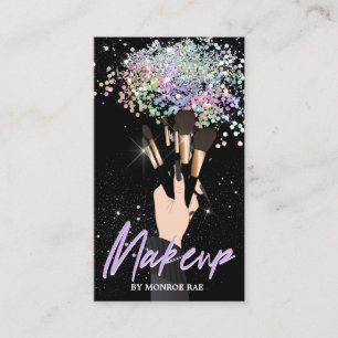Cosmetology Makeup Artist - Beauty Salon MUA Business Card