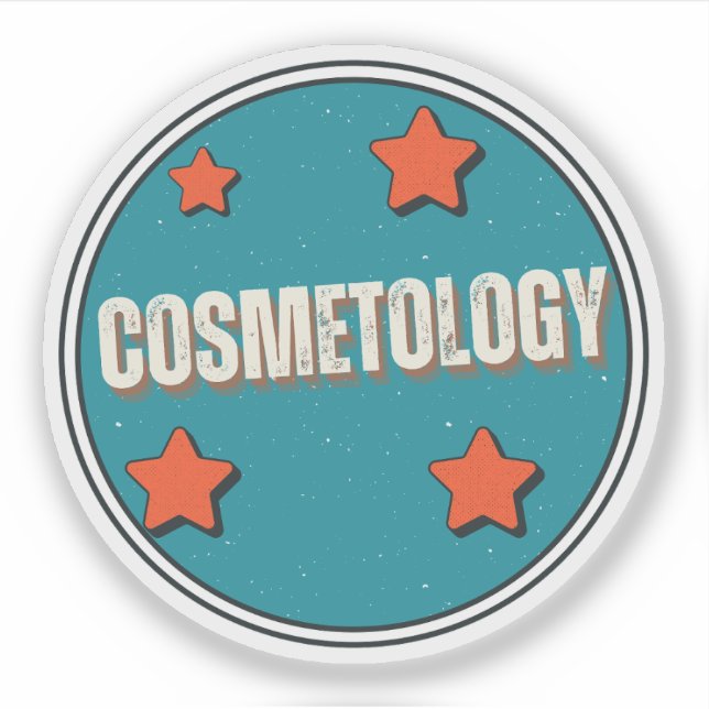 Cosmetology Sticker (Front)
