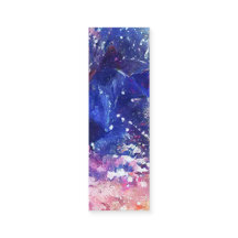 Cosmic Abstract Cat Dreamscape Bookmark