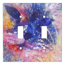 Cosmic Abstract Cat Dreamscape