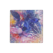 Cosmic Abstract Cat Dreamscape