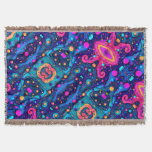 Cosmic Abstract Pattern Blanket