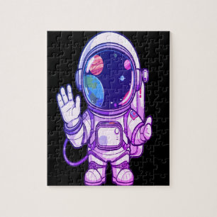 Cosmic Adventure Puzzle Planets Rockets