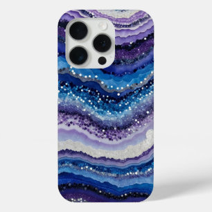 Cosmic Agate Waves iPhone 15 Pro Case